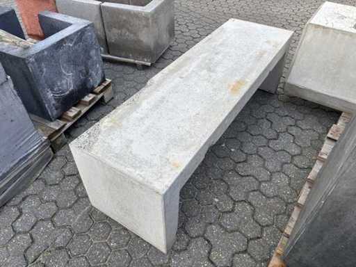 Zitbank beton - Grijs - 150 cm