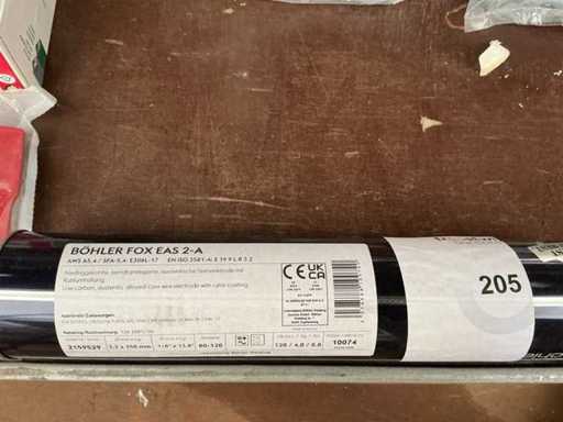 Bohler Fox EAS 2-A for 80-120 Ampere Welding Ropes for Arc Welding