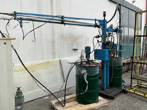 2K Isolierglasversiegelungs Anlage