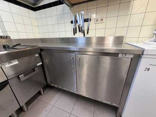 Établi en acier inoxydable