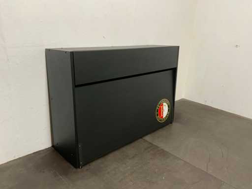 Dulap de prezentare Feyenoord 125x35x85 cm