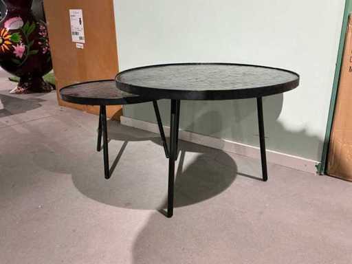 Black Coffee Table (2pcs)