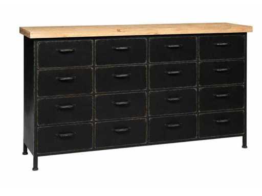 Rootsmann Buffboard 16 cassetti con piano leggero