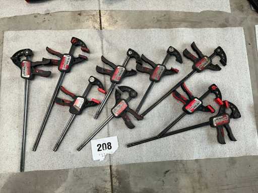 Diverse Spanklemmen BESSEY (9x)