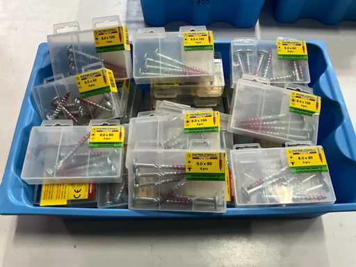 Rotadrill Diverse Schrauben verzinkt (37x)