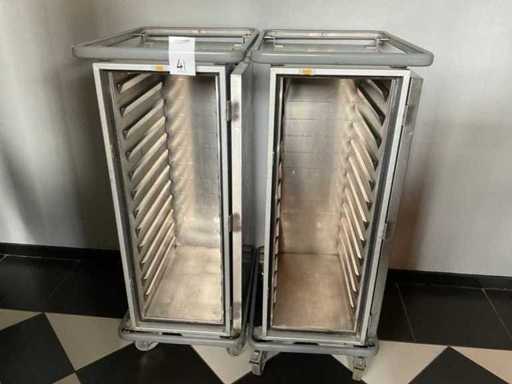 2003 Thermobox S180 Isolerende transportwagen (2x)