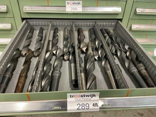 Assortiment metaalboren HSS DIN345