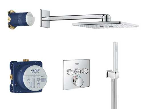 Grohe - SmartControl Rainshower 310 Smartactive Cube Doccia a pioggia