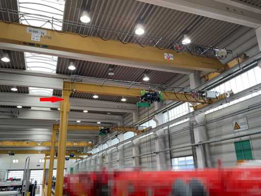 STAHL CRANESYSTEMS - Gru a semicavalletto monotrave da 10 t