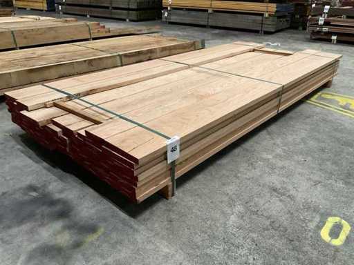 Amerikaans eikenplanken voorgeschaafd 26 mm ca.  0,545 m³