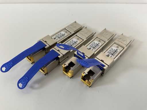 Critical (SFP-1GE-T-US) 1 GB 100m Cat 5/6 RJ46 Copper Transceivers (4x)