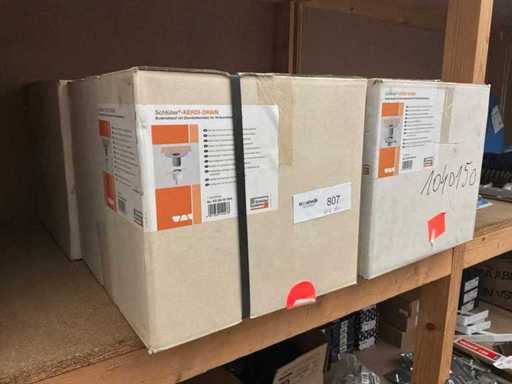 Schlüter Kerdi drain Bodemafvoer (4x)