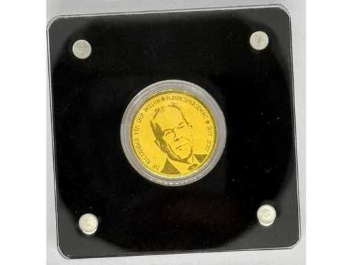 Gold 999 (1/1000 oz) – "Chancellor and President of the Republic of Austria – Thomas Klestil" – Austria – 16 mm