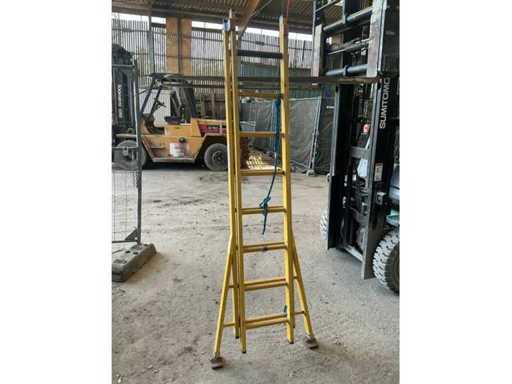 Échelle coulissante en polyester 2x8