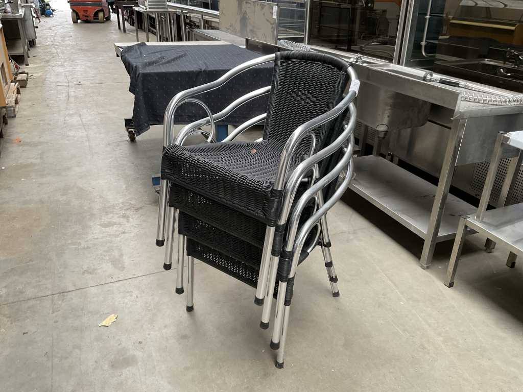 Chaise de patio (4x)