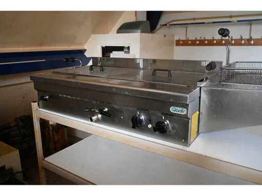 Giorik FP27S 2-Delige RVS Oliebollen Friteuse