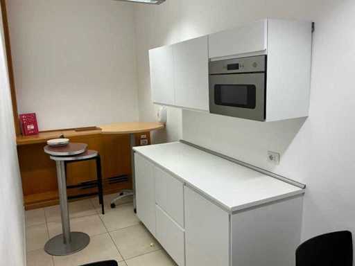Kitchen with tables and chair