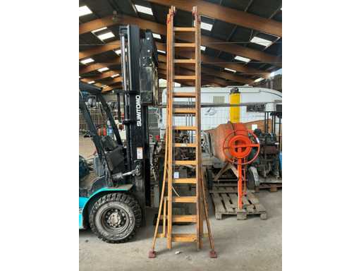 Martin T3 scala in legno a 3 pezzi (2x)