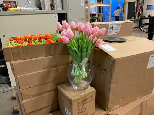 Lot de fleurs artificielles