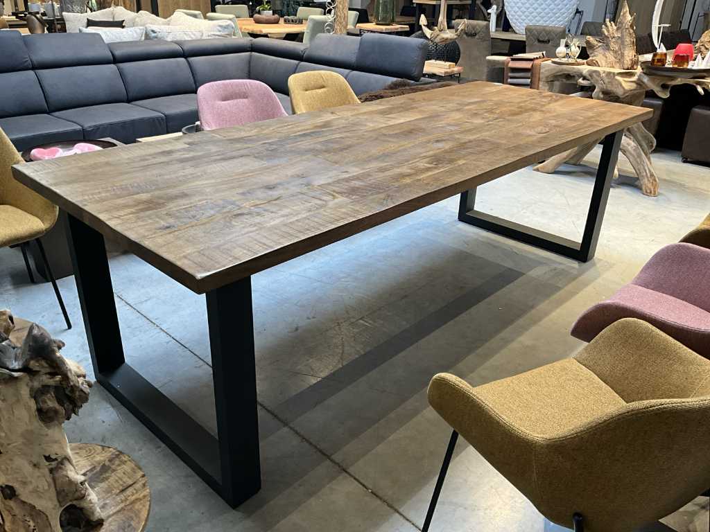 Table à manger en bois 260x100