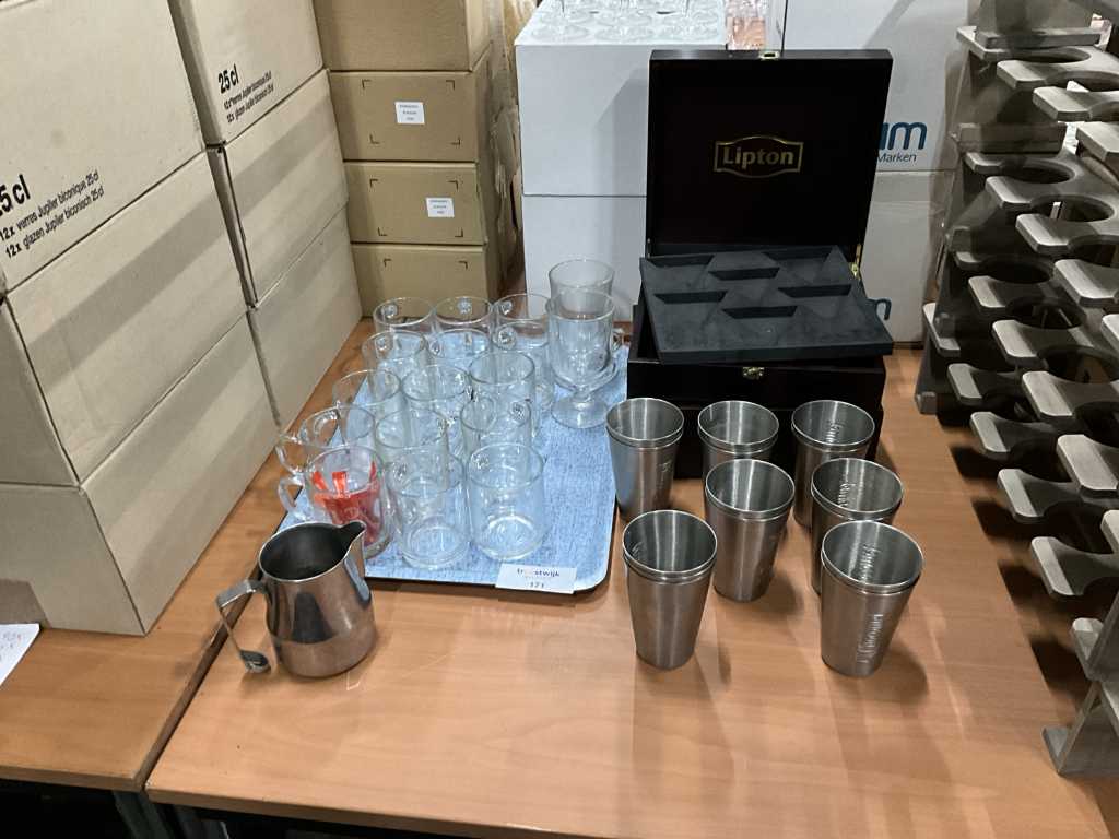 Bicchieri da tè e accessori Lipton (16x)