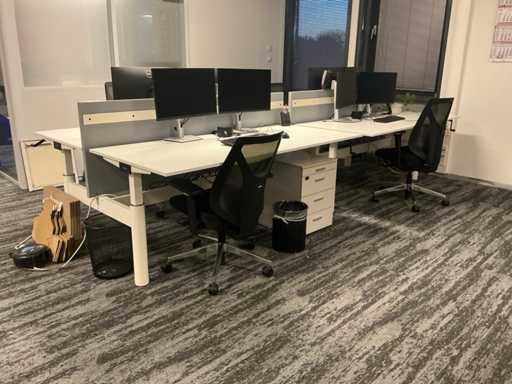 Gispen Duo desk (4x)