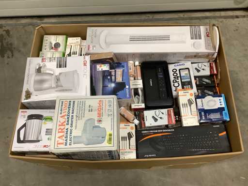 Marchandises de retour de palettes