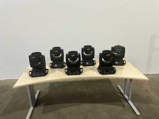 Clay Paky - A.LEDA Wash K5 - Cap mobil LED (6x)