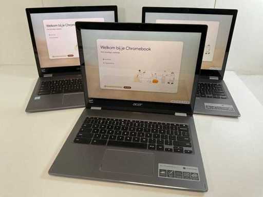 Acer Spin 13 13,5", Core(TM) i5 8ª generazione, 8 GB di RAM, 64 GB SSD TouchScreen ChromeBook (3x)