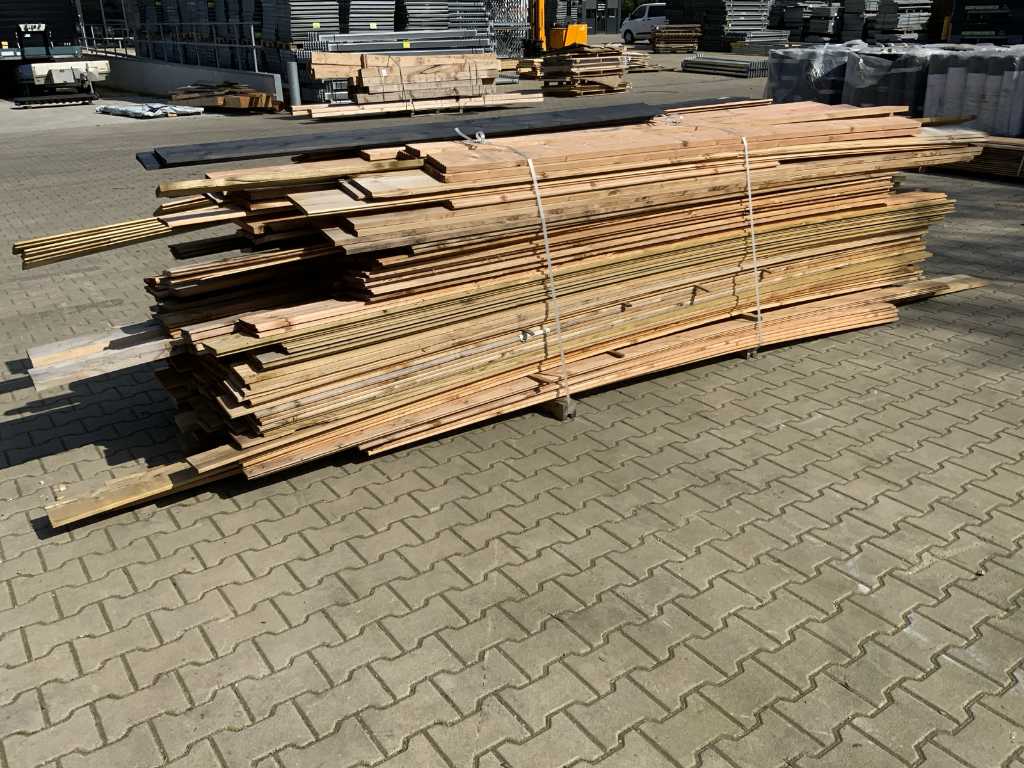 Batch of planks approx. 5.5m3