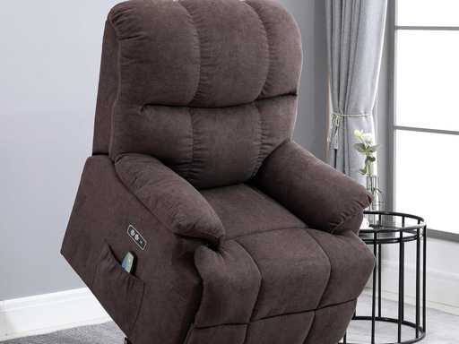 Fauteuil inclinable avec aide au levage, fauteuil de massage
