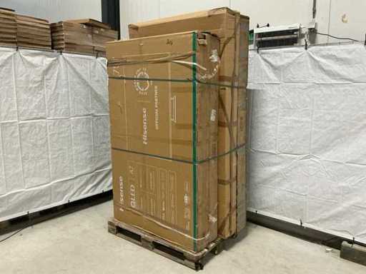 Téléviseurs en palette Marchandises de retour - 4 articles