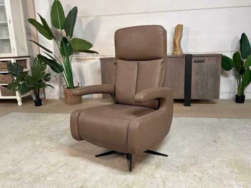 Brim Electrische Leren relax Fauteuil