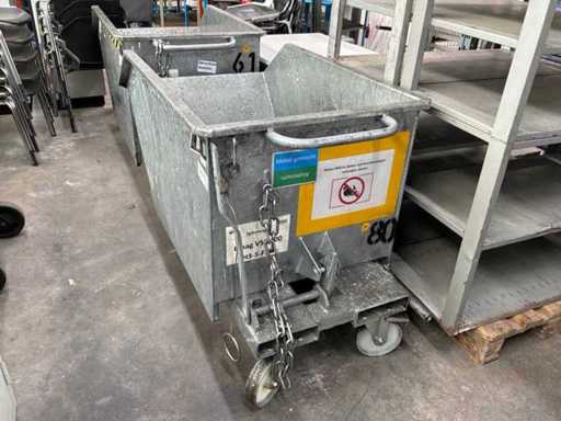BAUER SGU R 50 2000 Container de basculare cu cipuri