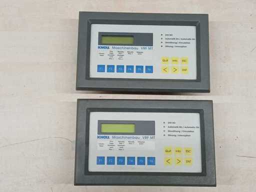 Knoll Maschinenbau - Unità di controllo industriale / pannello operatore - Pannelli di controllo industriali VRF MT / interfacce operatori - 2002 (2x)