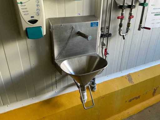 SCM Edelstahl-Wandspülen (3x)