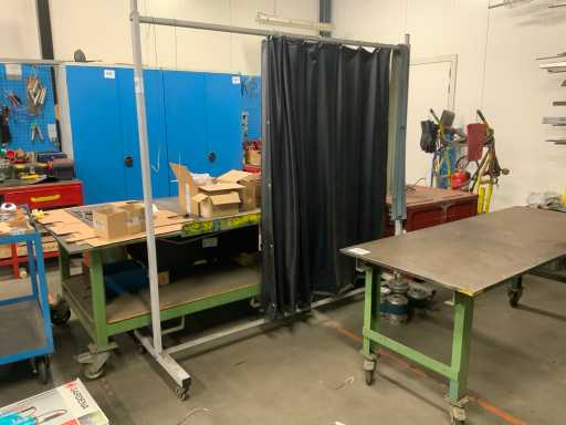 Cepro mobiel Lasscherm