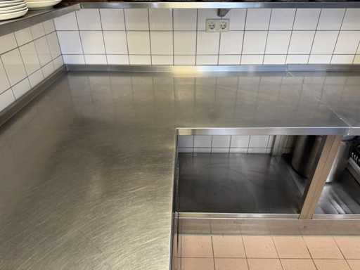 Plan de travail en acier inoxydable