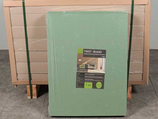 56 m² Unterboden Isoboardplatten