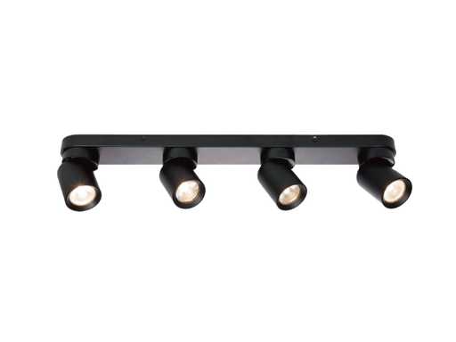 GU10 Surface-mounted spot Fixture 4 head rotatable (4x)