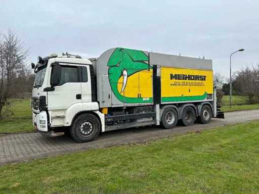 2012 MAN TGS 35.480 8x4 Grondzuiger Vrachtwagen