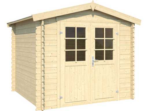 Świerkowa szopa ogrodowa "Irvin" - 310x245x240 cm