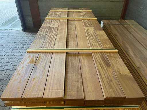 Guyana Ipé Planken Geschaafd 2750x145x21mm (26x)