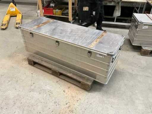Zarges aluminium transport box original 1600 x 600 x 500