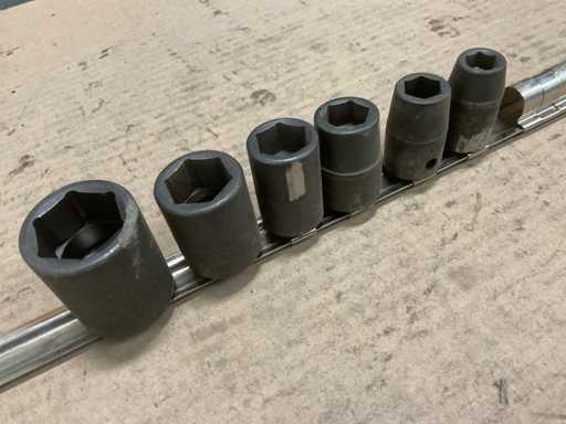 Jeu de douilles à enclencher