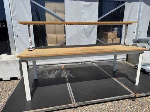Werkbank Lagertisch-schwerer 270x110x150cm