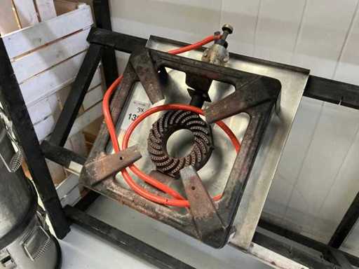 Gas burner (3x)