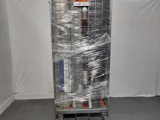 Rolcontainer met diverse producten