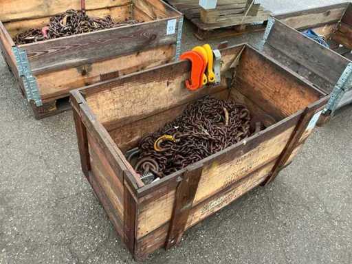 Série de chaînes et accessoires de levage