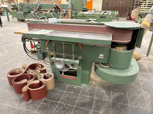 FROMMIA FK 69 Kantenschleifmaschine mit Band-Ozillation